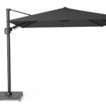 Parasol ogrodowy CHALLENGER T PREMIUM kolor stelazu Anthracite kolor Feded black 3 x 3 m