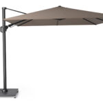 Parasol ogrodowy CHALLENGER T PREMIUM kolor stelazu Anthracite kolor Havana 3 x 3 m