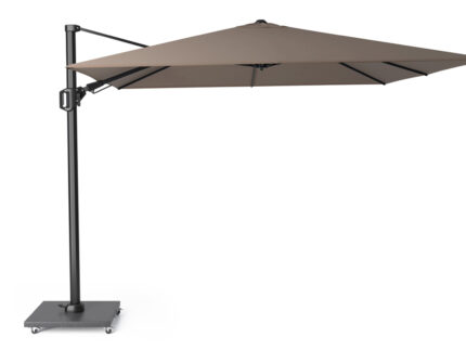 Parasol ogrodowy CHALLENGER T PREMIUM  kolor stelazu Anthracite  kolor Havana  3 x 3 m