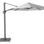 Parasol ogrodowy CHALLENGER T kolor stelazu Anthracite rozmiar 35 m Light Grey
