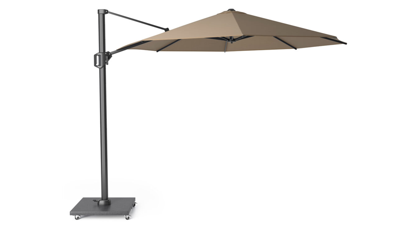 Parasol ogrodowy CHALLENGER T kolor stelazu Anthracite rozmiar 35 m Taupe