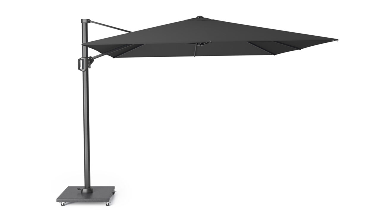 Parasol ogrodowy CHALLENGER T PREMIUM  kolor stelazu Anthracite  kolor Feded black  3 x 3 m