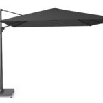 Parasol ogrodowy CHALLENGER T PREMIUM kolor stelazu Anthracite kolor Feded black 3 x 3 m