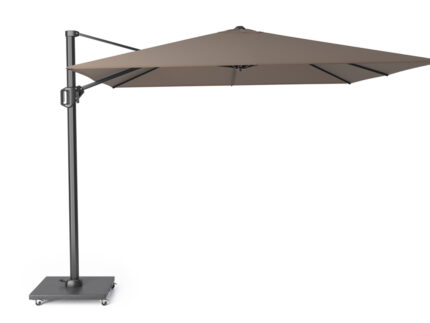 Parasol ogrodowy CHALLENGER T PREMIUM  kolor stelazu Anthracite  kolor Havana  3 x 3 m