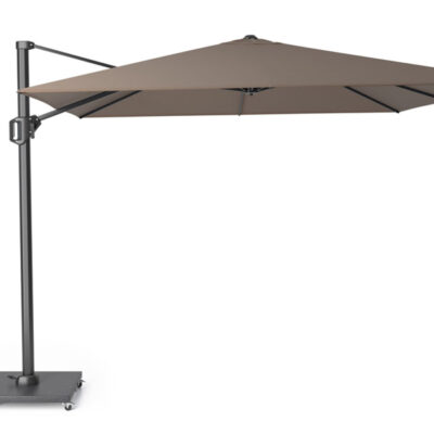 Parasol ogrodowy CHALLENGER T PREMIUM  kolor stelazu Anthracite  kolor Havana  3 x 3 m