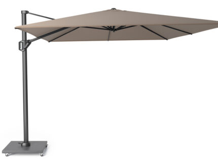 Parasol ogrodowy CHALLENGER T PREMIUM  kolor stelazu Anthracite  kolor Havana  4 x 3 m