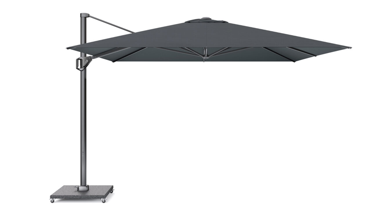 Parasol ogrodowy CHALLENGER T TELESCOPE kolor stelazu Anthracite kolor Feded black 35 x 35 m