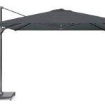 Parasol ogrodowy CHALLENGER T TELESCOPE kolor stelazu Anthracite kolor Feded black 35 x 35 m