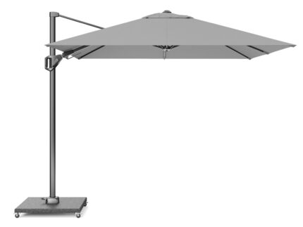 Parasol ogrodowy VOYAGER T  kolor stelazu Anthracite  kolor Light Grey  27 x 27 m