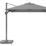Parasol ogrodowy VOYAGER T PREMIUM kolor stelazu Anthracite kolor Manhattan 27 x 27 m