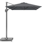 Parasol ogrodowy VOYAGER T kolor stelazu Anthracite kolor Anthracite 3 x 2 m