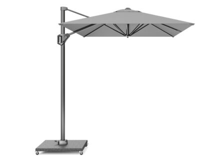 Parasol ogrodowy VOYAGER T  kolor stelazu Anthracite  kolor Light Grey  3 x 2 m