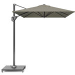 Parasol ogrodowy VOYAGER T kolor stelazu Anthracite kolor Taupe 3 x 2 m