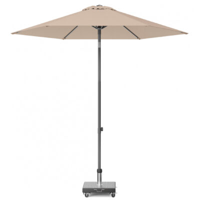 Parasol ogrodowy LISBOA  kolor stelazu Anthracite  kolor Taupe   25 m