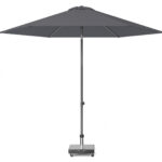 Parasol ogrodowy LISBOA kolor stelazu Anthracite kolor Anthracite 3 m