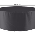 Pokrowiec na meble ogrodowe okragly 320xH85 cm