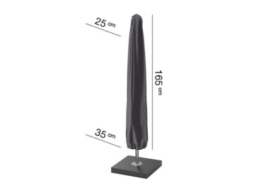 Pokrowiec na parasol ogrodowy z noga srodkowa H165x2535 cm