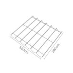 Roleta rzymska 2,9 m x 5 m kolor Złamana biel - obrazek 3