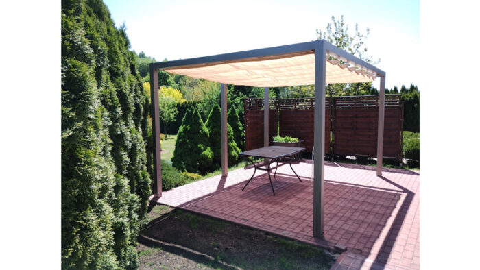 Pergola aluminiowa PW 230 x 320 cm  Srebrny