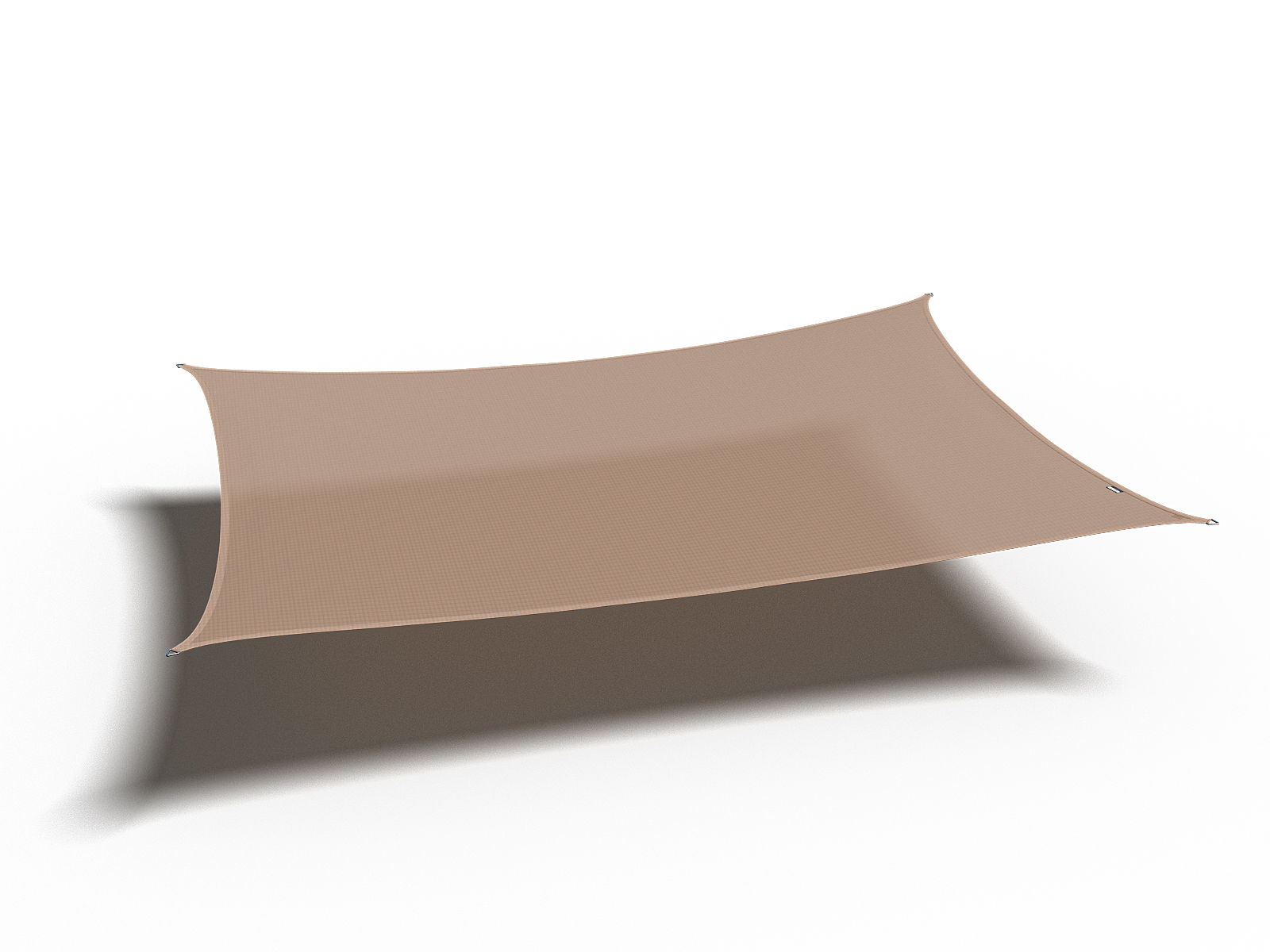 Żagiel – prostokąt 3 x 5m kolor Piaskowy - obrazek 1