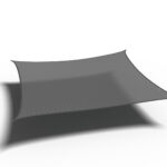 Żagiel – kwadrat 5 x 5 m kolor Antracyt