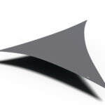 Żagiel wodoodporny – trójkąt 5 x 5 x 5 m kolor Szary