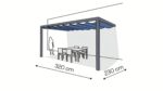 Pergola aluminiowa PS2 230 x 320 cm - Antracyt