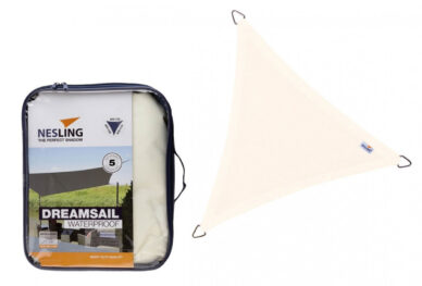 Zagiel wodoodporny  trojkat 4 x 4 x 4 m kolor Kremowy