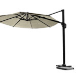 Parasol przeciwsloneczny 360 COOLFIT Zlamana biel 350 cm