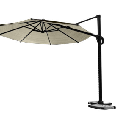 Parasol przeciwsloneczny 360 COOLFIT  Zlamana biel  350 cm