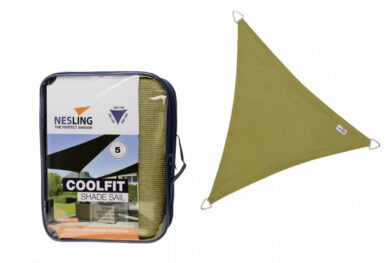 Zagiel trojkat 5 x 5 x 5 m kolor Oliwkowy