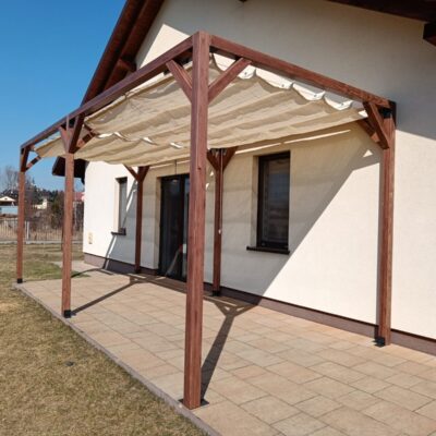 Pergola drewniana Sosun
