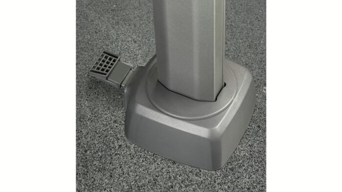 Parasol ogrodowy CHALLENGER T² PREMIUM - kolor stelażu: Anthracite - kolor: Champagne - 3,5 x 2,6 m - obrazek 8