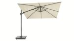 Parasol ogrodowy CHALLENGER T² PREMIUM - kolor stelażu: Anthracite - kolor: Champagne - 3 x 3 m - obrazek 2