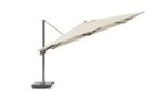 Parasol ogrodowy CHALLENGER T¹ PREMIUM - kolor stelażu: Anthracite - kolor: Champagne - 4 x 3 m - obrazek 2