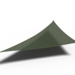 Żagiel – trójkąt 90° 5 x 5 x 7,1 m kolor Oliwkowy