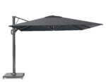 Parasol ogrodowy BEAUFORT PREMIUM – kolor stelażu: Anthracite – kolor: Faded Black – 3,2 x 3,2 m