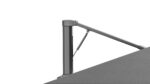 Parasol ogrodowy BEAUFORT PREMIUM – kolor stelażu: Anthracite – kolor: Havana – 3,2 x 3,2 m - obrazek 2