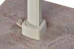 Parasol ogrodowy VOYAGER T¹ - kolor stelażu: Sandstone - kolor: Ivory - 3 x 2 m - obrazek 5