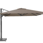Parasol ogrodowy BEAUFORT PREMIUM – kolor stelażu: Anthracite – kolor: Havana – 3,2 x 3,2 m