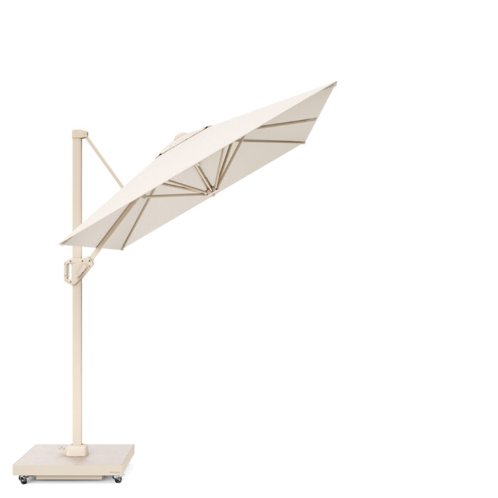 Parasol ogrodowy VOYAGER T¹ - kolor stelażu: Sandstone - kolor: Ivory - 2,5 x 2,5 m - obrazek 2