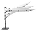 Parasol ogrodowy CHALLENGER T² PREMIUM - kolor stelażu: Teak - kolor: Champagne - Ø 3,5 m - obrazek 10