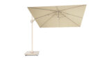 Parasol ogrodowy CHALLENGER T² PREMIUM - kolor stelażu: Sandstone - kolor: Champagne - 3 x 3 m - obrazek 2