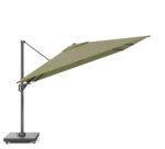 Parasol ogrodowy CHALLENGER T² PREMIUM - kolor stelażu: Anthracite - kolor: Lush green - 3 x 3 m - obrazek 2