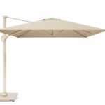 Parasol ogrodowy CHALLENGER T¹ PREMIUM - kolor stelażu: Sandstone -kolor: Champagne - 4 x 3 m