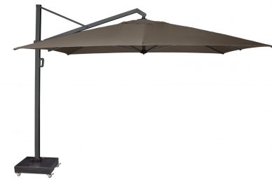 Parasol ogrodowy ICON T  kolor stelazu Anthracite  kolor Havana  35 x 35 m