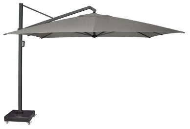 Parasol ogrodowy ICON T  kolor stelazu Anthracite  kolor Manhattan  35 x 35 m