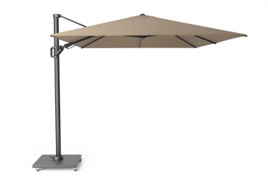 Parasol ogrodowy CHALLENGER T  kolor stelazu Anthracite  rozmiar 35 x 26 m  Taupe