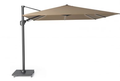 Parasol ogrodowy CHALLENGER T  kolor stelazu Anthracite  rozmiar 3 x 3 m  Taupe