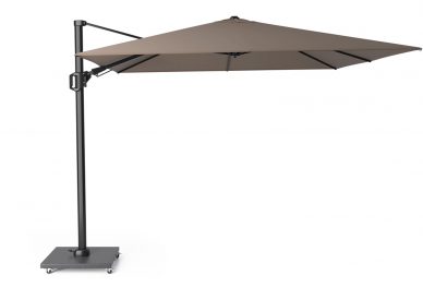 Parasol ogrodowy CHALLENGER T PREMIUM  kolor stelazu Anthracite  kolor Havana  3 x 3 m